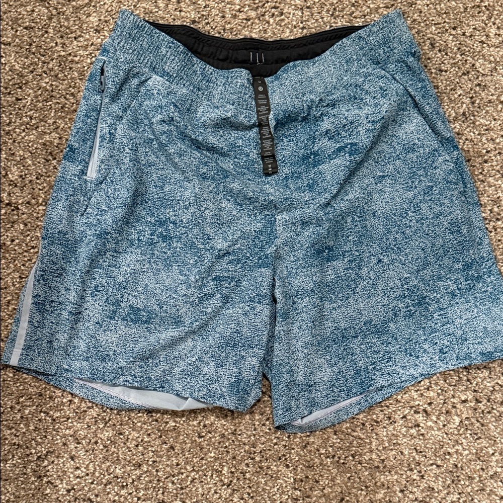 lululemon athletica Blue Athletic Shorts